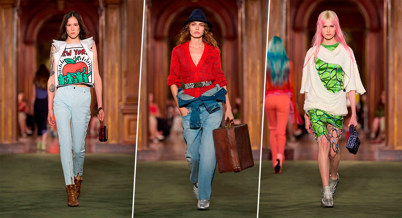 Диалог историзма и уличного искусства на круизном показе Louis Vuitton
