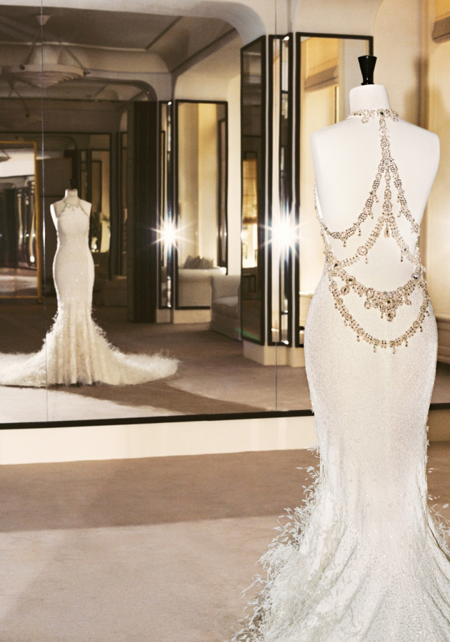 Фотоувеличение: как создавалось свадебное платье Дуа Липы от Chanel 