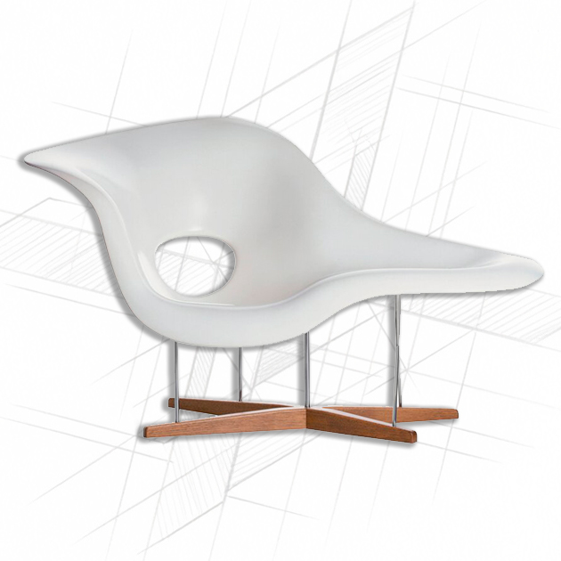 Кресло «Ла шез» (La Chaise), Чарльз и Рэй Эймс, 1948 год