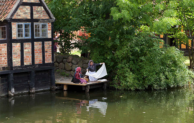 Den Gamle By в городе Орхус