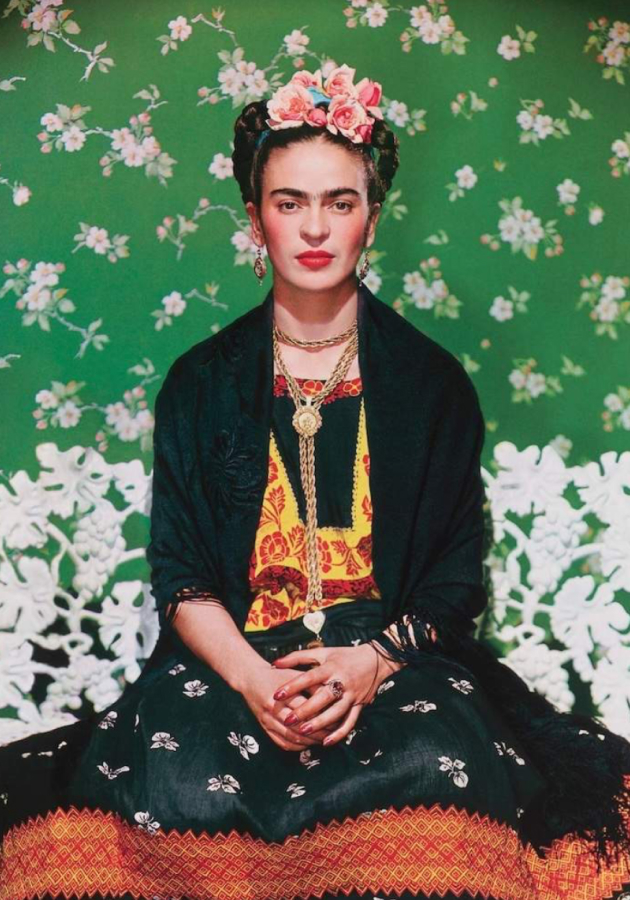 Nickolas Muray Frida Kahlo on a White Bench, New York 1939, printed 2024 Museum of Fine Arts Houston, MFAH 2024.659 © Nickolas Muray Photo Archives.