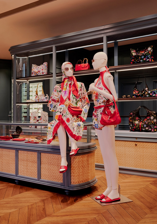 Пляжный клуб Gucci La Rose des Vents в Монте-Карло