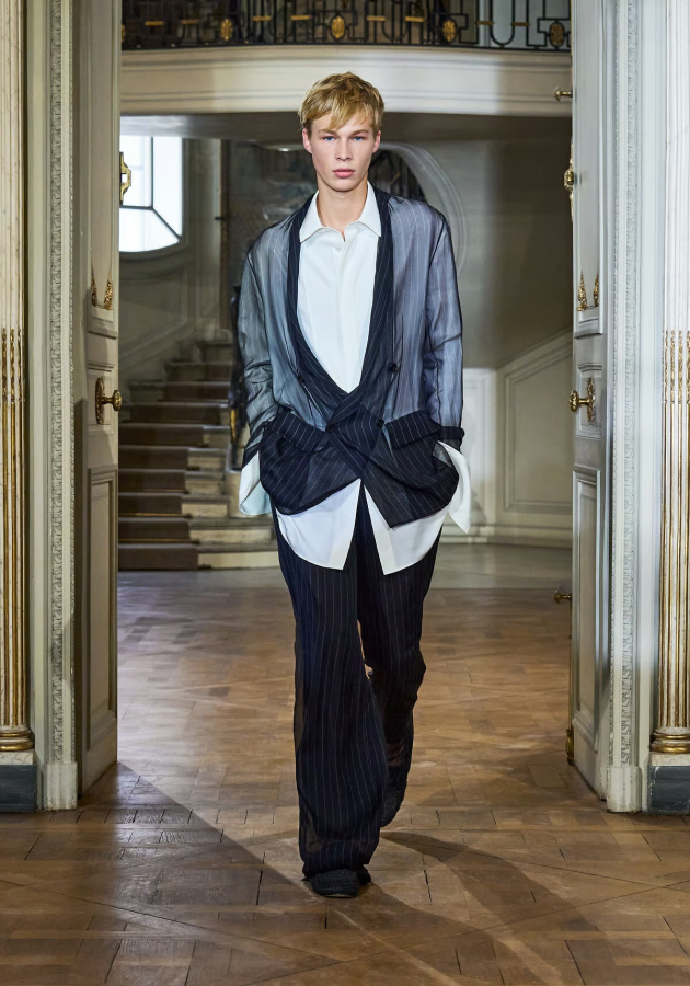 Летний показ Dior Homme в Париже