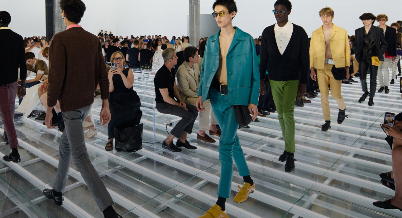 Мужской показ Prada в Милане