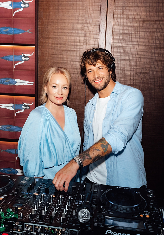 Татьяна Сабуренкова и DJ Андрей Захаров
