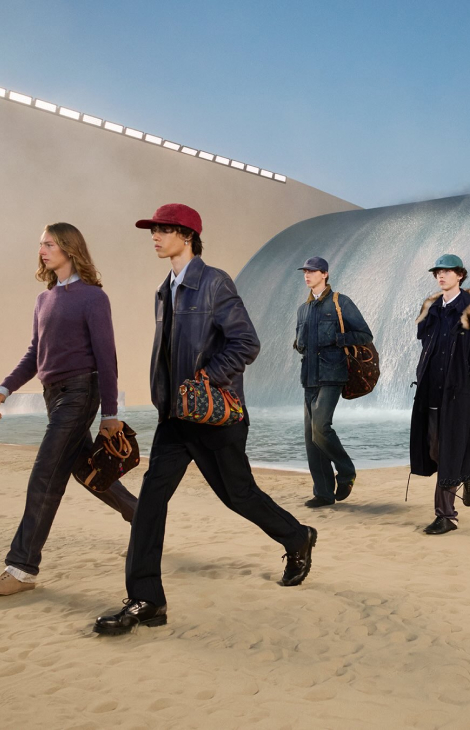 Men in Style. 10-метровые волны, дом на колесах и эко-проект: Фаррелл Уильямс превратил Париж в курорт на показе Louis Vuitton