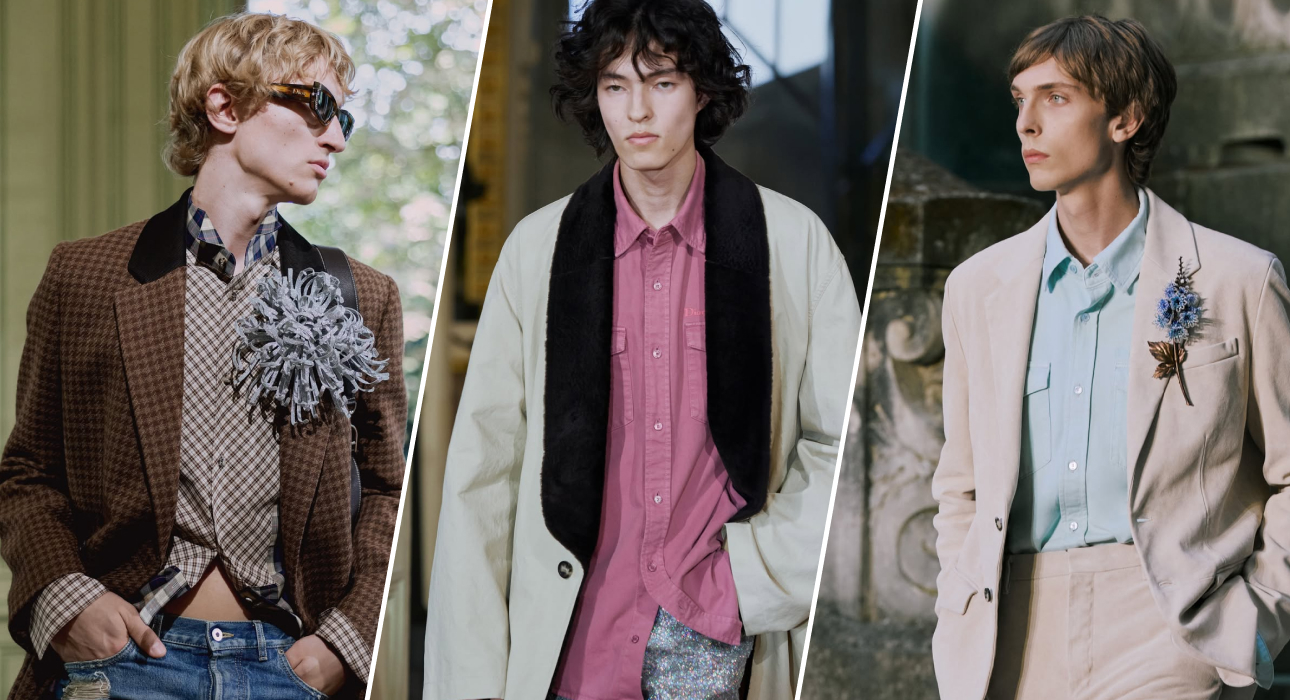 Скучающие аристократы, рейв и немного истории: как прошел летний показ Dior Homme в Париже