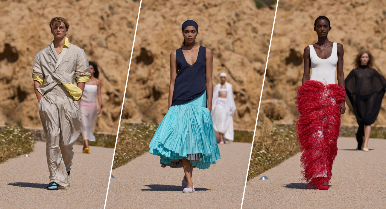 Style Notes: «Счастье» по-французски — как прошел показ Jacquemus на Корсике