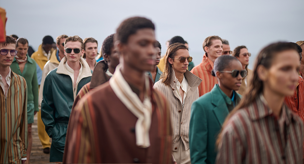 Показ Zegna в Лос-Анджелесе