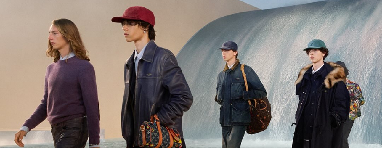 Men in Style. 10-метровые волны, дом на колесах и эко-проект: Фаррелл Уильямс превратил Париж в курорт на показе Louis Vuitton