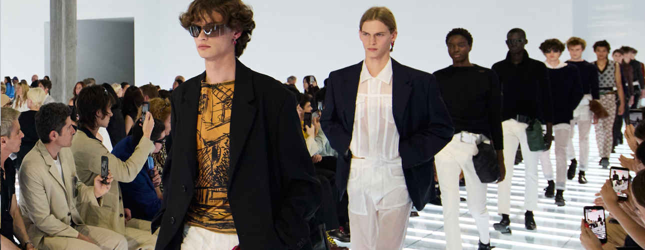 Men in Style: как прошел мужской показ Prada в Милане