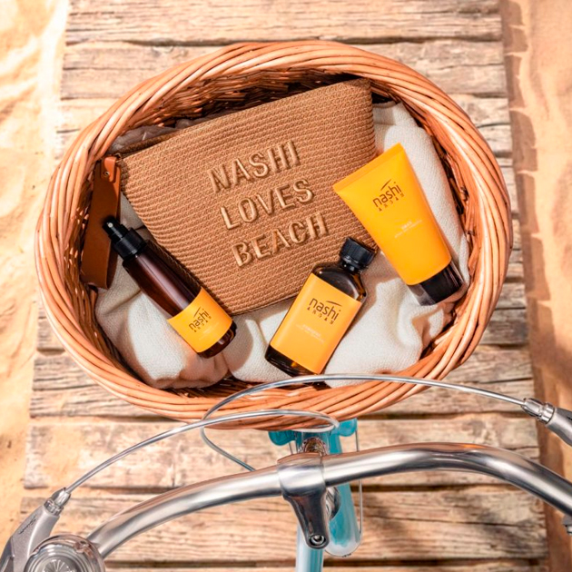 У бренда Nashi Argan есть лимитированный набор My Beach Set