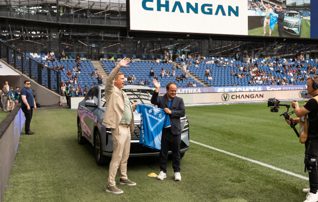 Компания Changan продлила партнерство с московским футбольным клубом «Динамо»