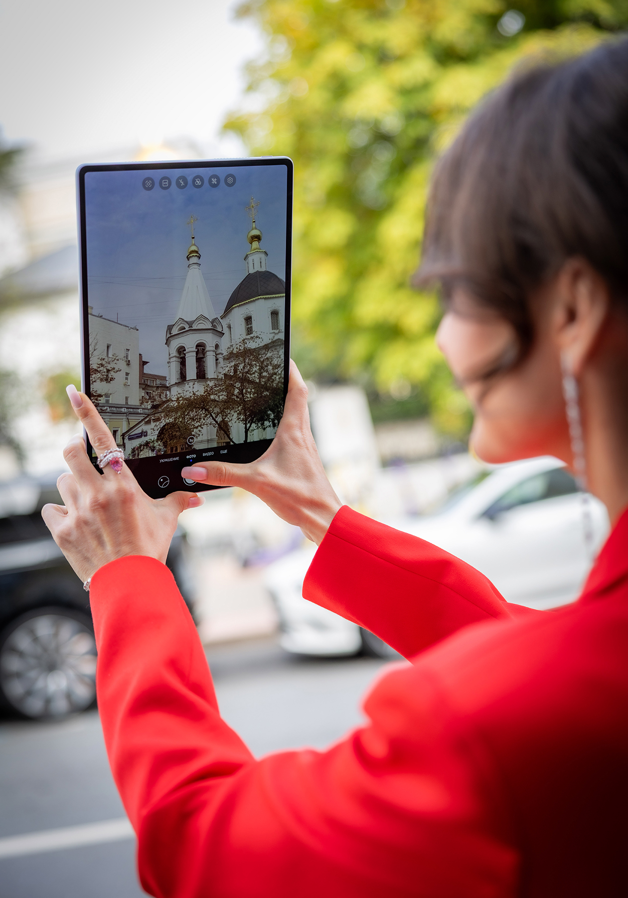 Мария Осадник и HUAWEI MatePad Air