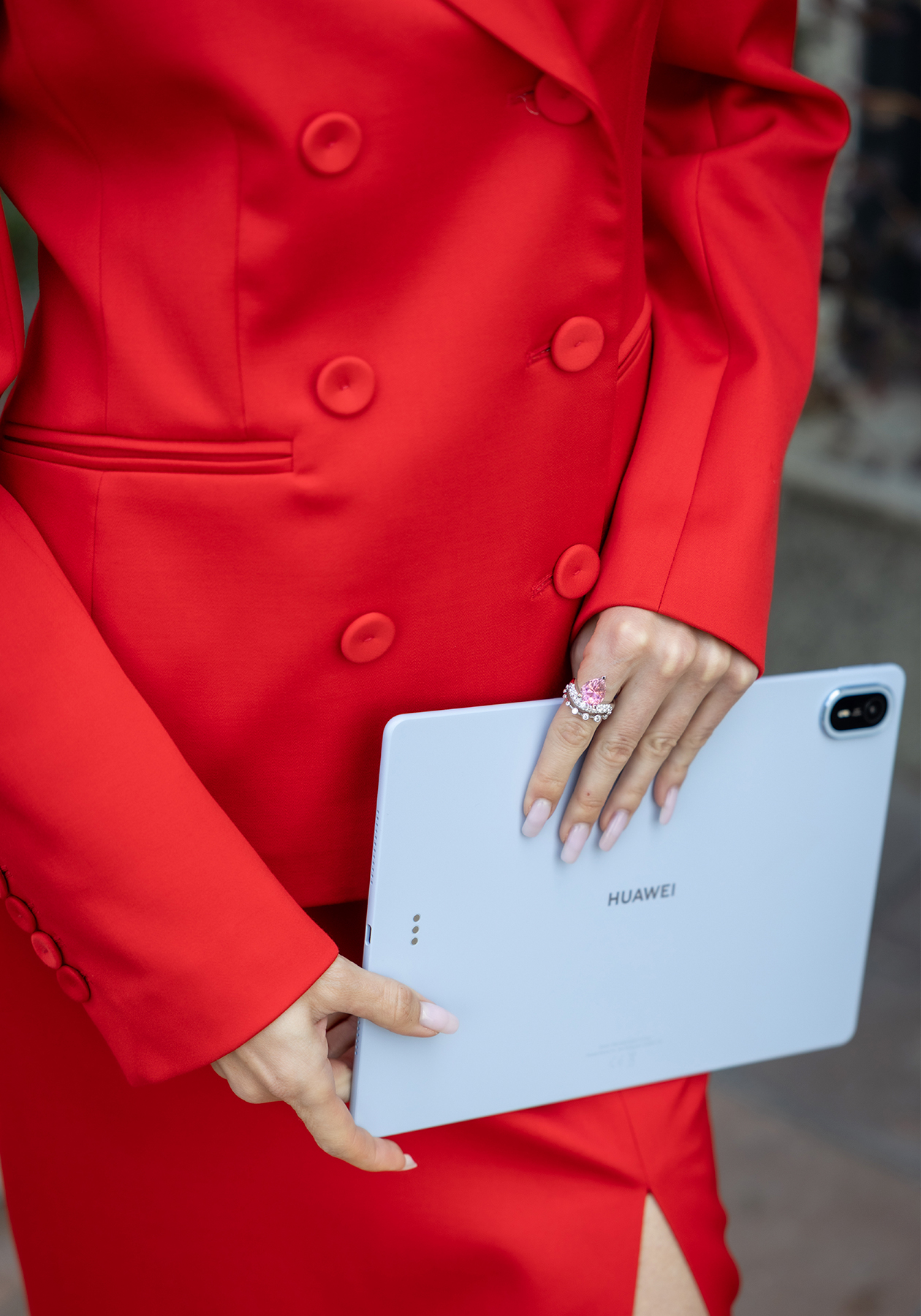Мария Осадник и HUAWEI MatePad Air