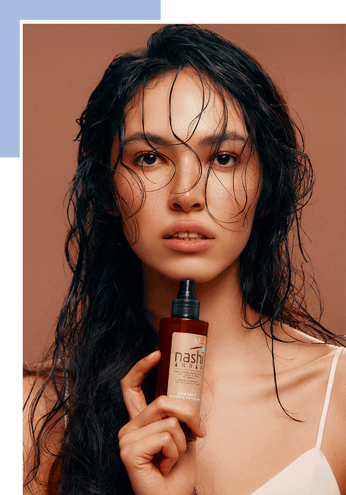 Несмываемая спрей-маска Instant из коллекции Nashi Argan