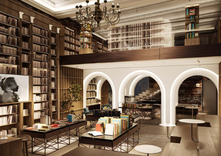 На Кузнецком мосту в Москве открылась флагманская «Книжная лавка писателей»