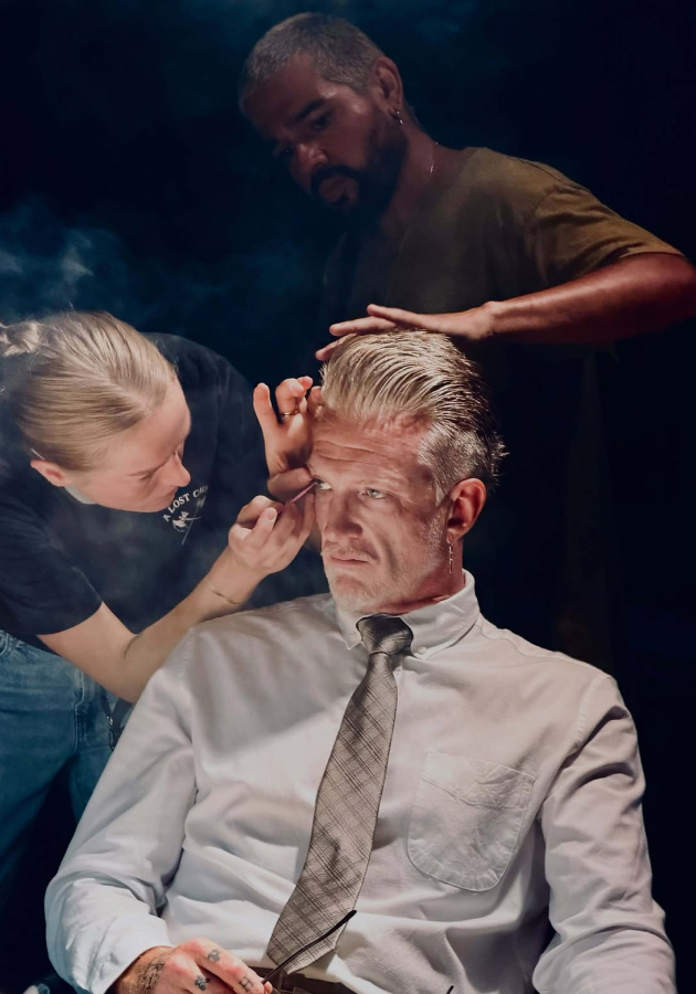 Музыкант Джош Хомме — на подиуме модного шоу Ann Demeulemeester