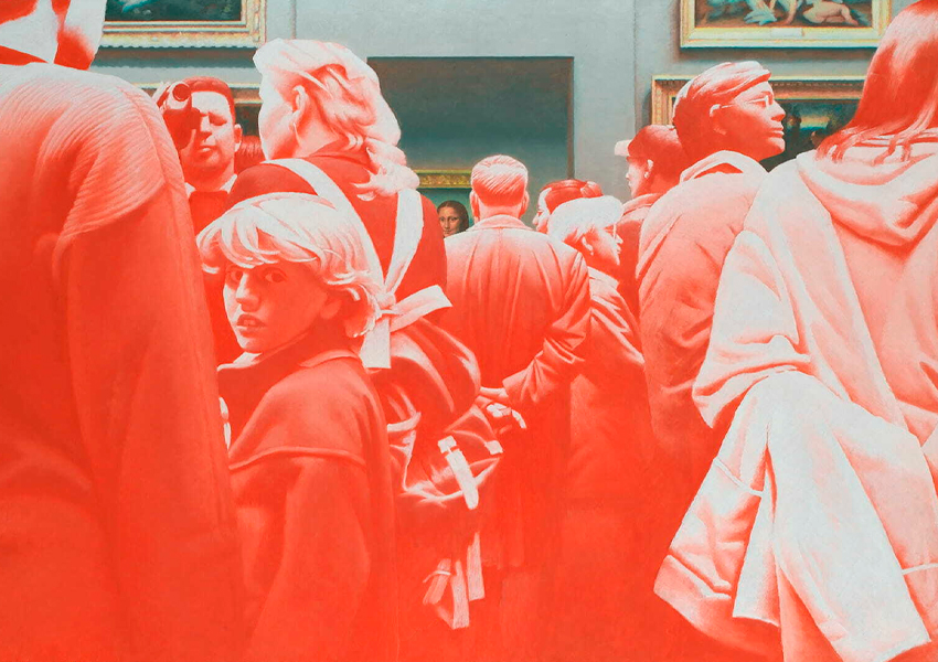 Эрик Булатов. Джоконда 1997– 98 гг, 2004 г. Фонд культуры «ЕКАТЕРИНА»