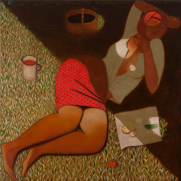 И.Л. Лубенников. Дневной сон. 1996 г. Собрание Наталии Курниковой 