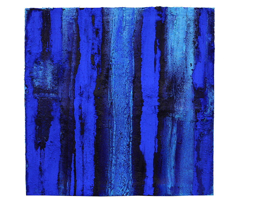 eden blu , cm 140×140, 2016