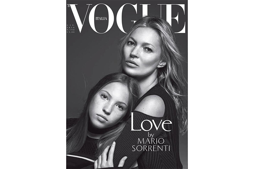  Кейт Мосс и Лила Грейс для Vogue Italia