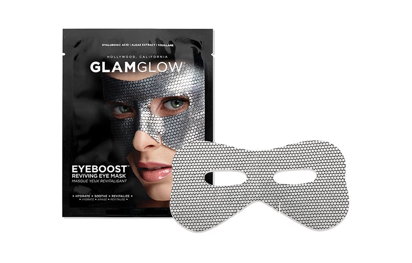 Маска для лица, наполняющая энергией, Metallic Eye Mask, Glam Glow 