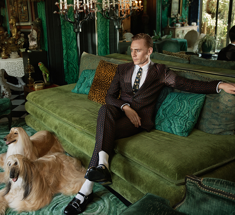 Men in Style: Том Хиддлстон в рекламной кампании Gucci