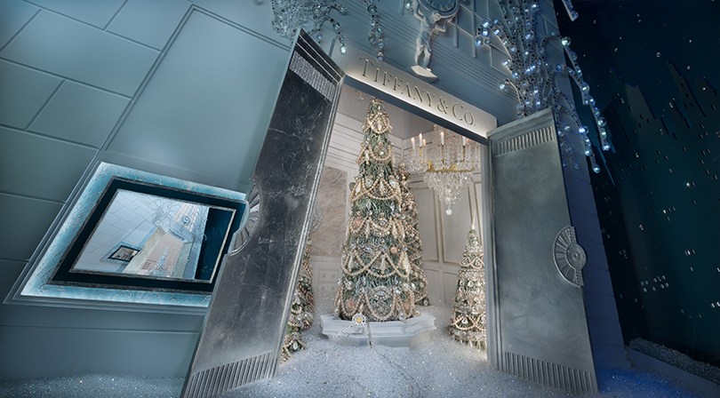 Новый год: праздник к нам приходит — самые красивые рождественские витрины мира. Tiffany & Co.