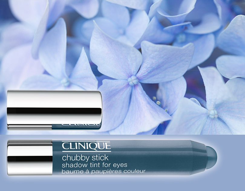 Главные цвета Pantone 2016 года — тени для глаз Clinique Chubby Stick Shadow Tint for Eyes в оттенке Big Blue