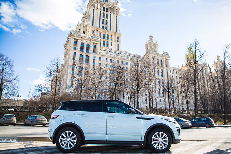 Range Rover Evoque: идеальный городской внедорожник