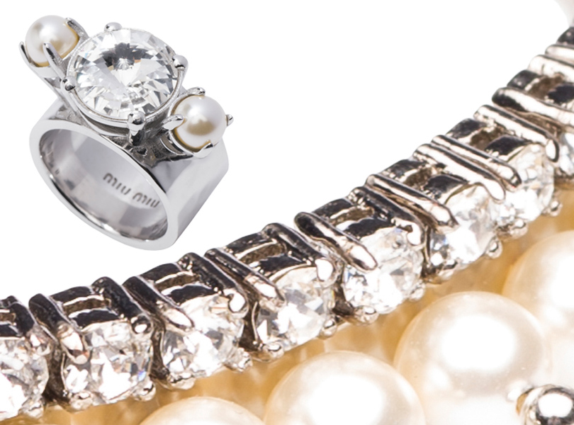 Style Notes: какую бижутерию выбрать этим летом? Новая коллекция бижутерии The Queens Jewel дизайнеров Miu Miu