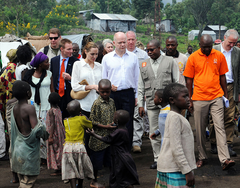 Анджелина Джоли произнесла речь в защиту жертв насилия в зонах военных действий