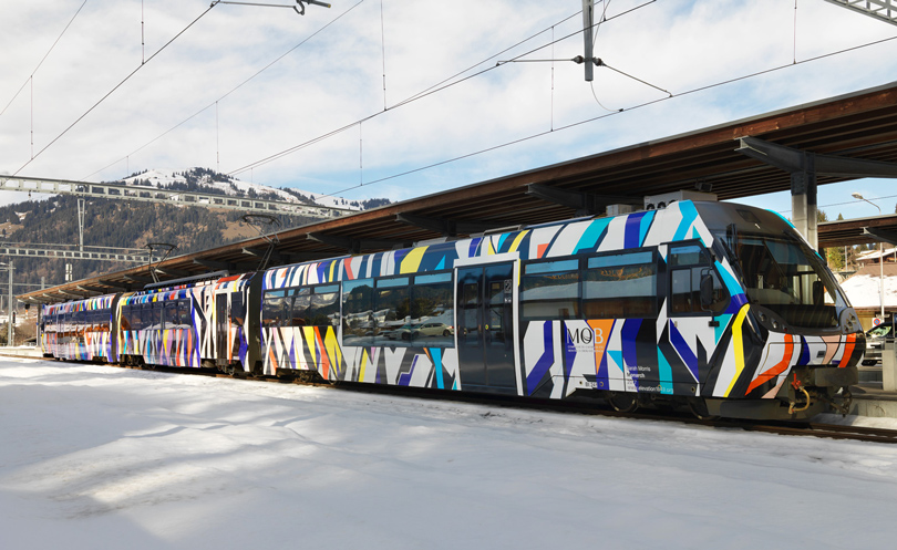 Идея дня: арт-саммит Elevation 1049 — Avalanche в швейцарском Гштааде: Сара Морис. Поезд «Монарх»
