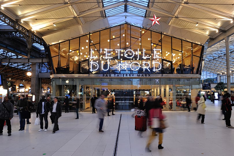 На бегу: лучшие рестораны в аэропортах и на вокзалах. L’Étoile du Nord