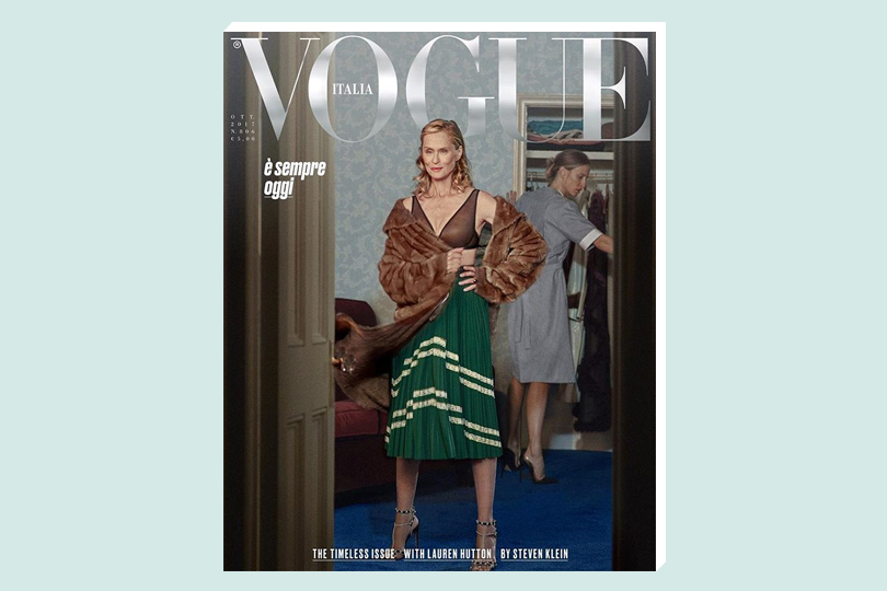 Третий возраст: новый номер Vogue Italia посвящен женщинам старше 60 лет