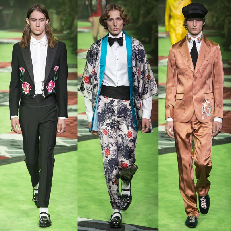 Style Notes: какие вещи из мужской коллекции Gucci весна-2017 мы бы хотели «украсть» себе?