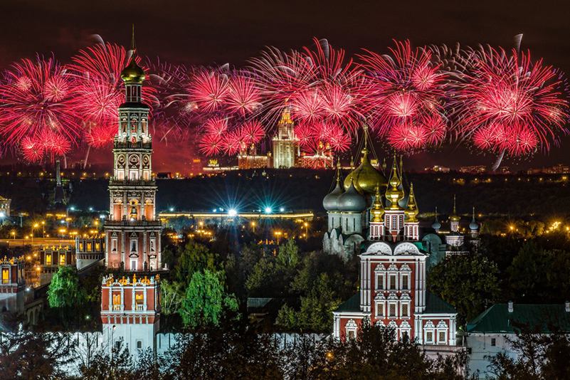 Блог редакции: где посмотреть праздничный салют в Москве