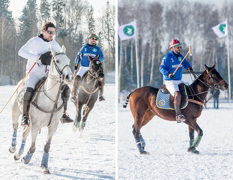 Sport & Lifestyle: Первый российско-швейцарский чемпионат по поло на снегу прошел в Целеево