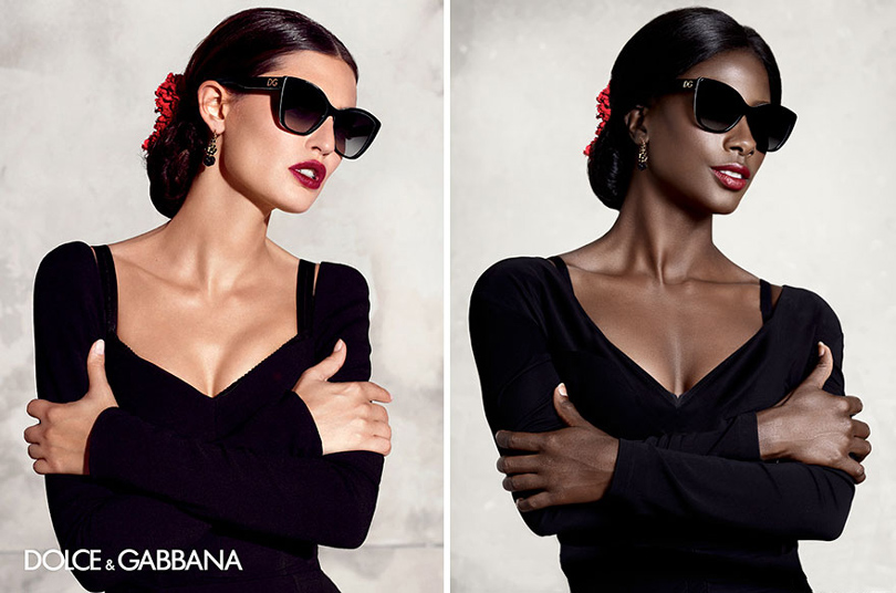 Style Notes: проект «Черное зеркало». Темнокожая модель воссоздает самые знаменитые fashion-кампании