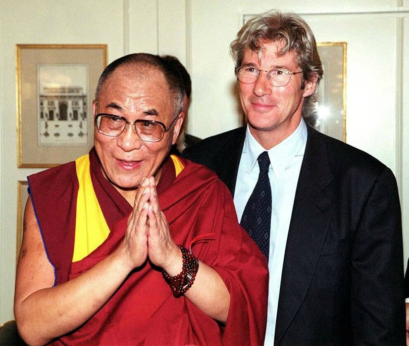 Далай-Лама с Ричардом Гиром