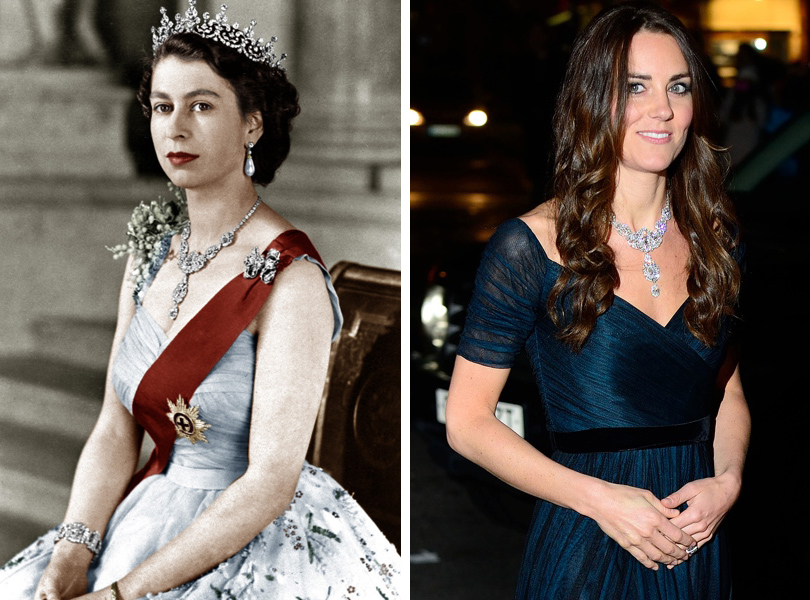 Часы & Караты: герцогиня Кембриджская примерила любимую тиару принцессы Дианы