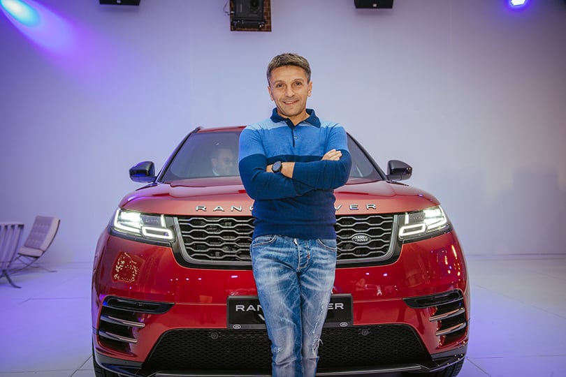 Российская премьера Range Rover Velar в Музее Москвы: Леонид Барац