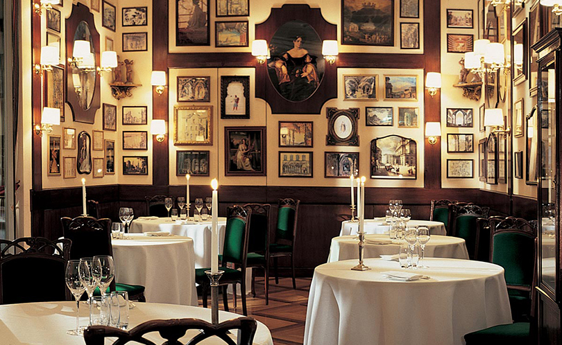 Ресторан Don Carlos отеля Grand Hotel et de Milan