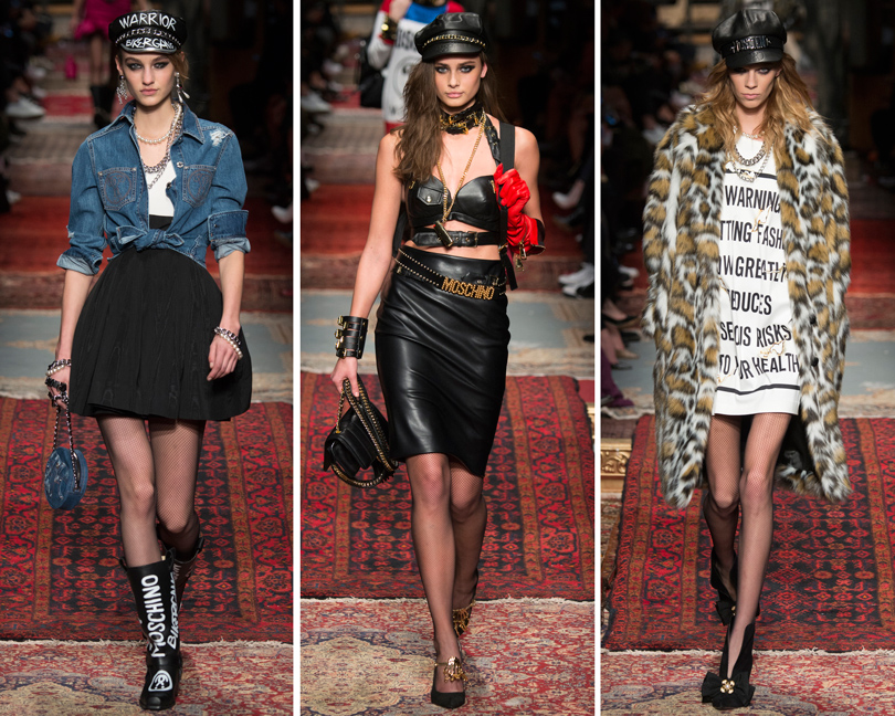 Ключевые показы первых дней Недели моды в Милане: Moschino