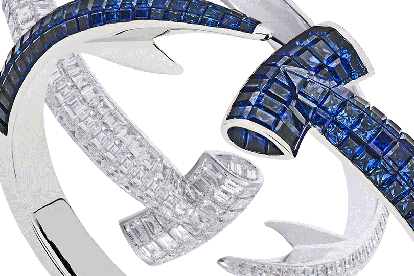 Гвоздь и Молот: в постоянно пополняемой коллекции Jewels Verne Стивен Вебстер представил браслеты и кольца в виде рыбы-молота — свой ответ на «гвоздь» Cartier (популярную коллекцию Cartier Just un Clou).