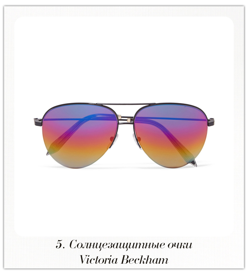 Выбор fashion-редактора: 7 вещей недели в стиле 80-х. Солнцезащитные очки Victoria Beckham