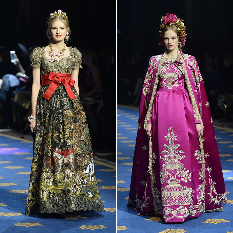 Style Notes: возвращение в «Ла Скала». Показ Dolce & Gabbana Alta Moda