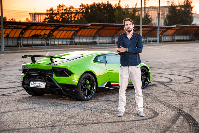 Авто с Яном Коомансом: за рулем Lamborghini Huracan Performante на дороге и на треке