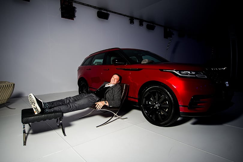 Российская премьера Range Rover Velar в Музее Москвы: Максим Виторган